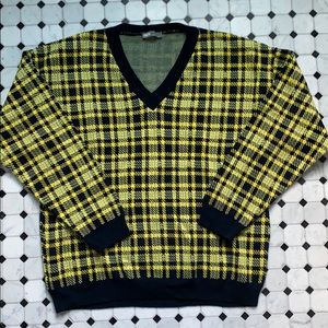 ASOS oversized tartan pull over sweater